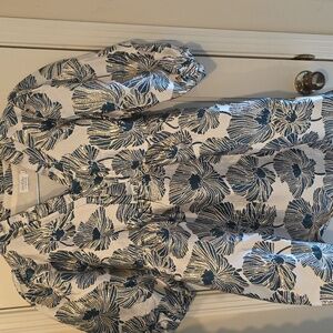 Shop The Mint Green and White Floral Women's Shirt